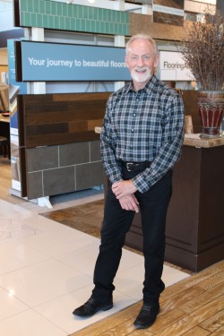 Mike owner of Mike & Sterling's Flooring America